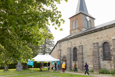 Lancement du Festival Terres Vibrantes 2024 — vitrac, église, festival, musique classique, terresvibrantes, quatuor, odyssée — Anne Vallier