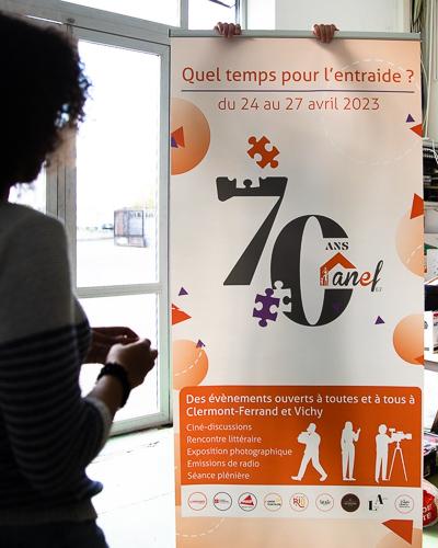 Travail avec l'Anef03-63 sur les Métiers de l'entraide — exposition, anef, anef63, anef03-63, association d'insertion, metiers de l'entraide, solidarité, clermont-ferrand, anniversaire association, 70ans de l'anef63, anne vallier, photographie, photographie reportage métier — Anne Vallier